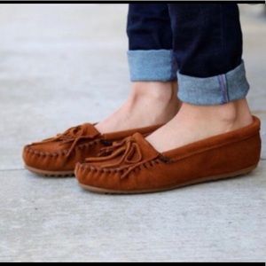 Minnetonka Kilty Moccasins